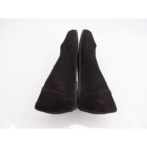 Eileen Fisher Women Una Hidden Wedge Ballet Flats Size 6 Black Suede Round Toe - Picture 6 of 9